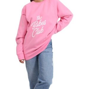 Brunette the Label x The Papaya’s bird women’s sweatshirt sz M/L